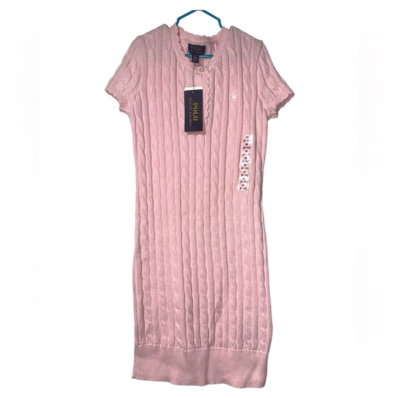 Girls polo Ralph Lauren knit dress - Picture 5 of 6